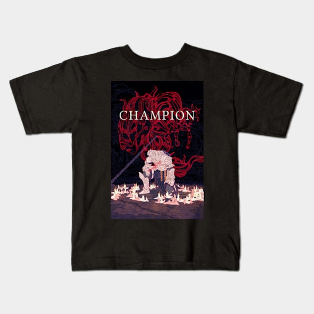 Champion Kids T-Shirt by Sharkrocket